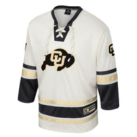 Colosseum Cream Colorado Buffaloes Puck Proud Fashion Hockey Jersey
