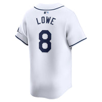 Tampa Bay Rays Brandon Lowe Nike White Home Limited Player Jersey