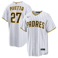 San Diego Padres Nick Pivetta Nike White Home Replica Jersey