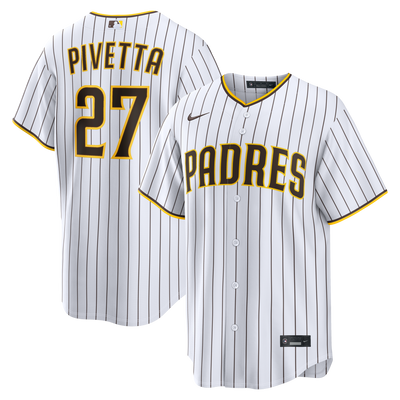 San Diego Padres Nick Pivetta Nike White Home Replica Jersey