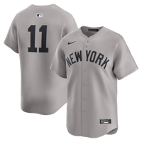 New York Yankees Anthony Volpe Nike Gray Road Limited Player Jersey