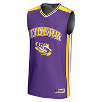 LSU Tigers GameDay Greats Spirit Basketball Jersey - Purple