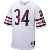 Chicago Bears 1985 Walter Payton Mitchell & Ness White Authentic Throwback Retired Player Jersey