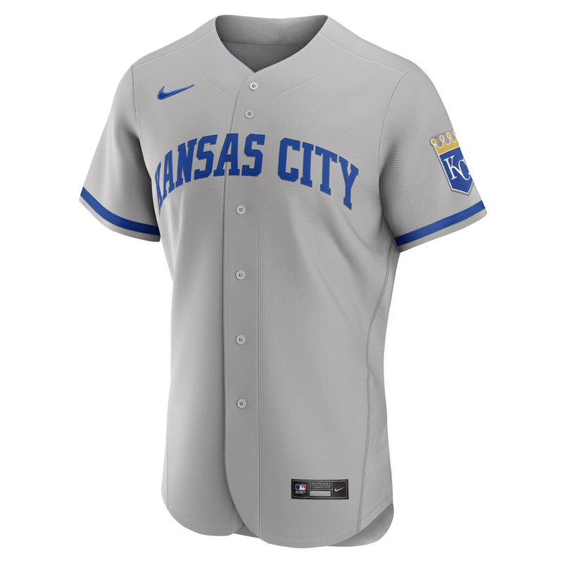 Kansas City Royals Nike Gray 2022 Road Authentic Jersey