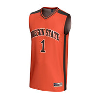 #1 Oregon State Beavers GameDay Greats Lightweight Collegiate Basketball Fashion Jersey - Orange