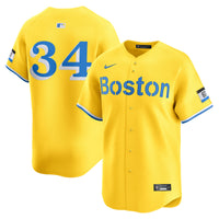 Boston Red Sox David Ortiz Nike Gold City Connect Retired Player Jersey