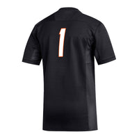 #1 Idaho State Bengals adidas Replica Football Jersey - Black