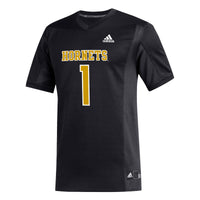 #1 Alabama State Hornets adidas Replica Football Jersey - Black