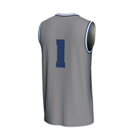 #1 Nevada Wolf Pack GameDay Greats Lightweight Basketball Fashion Jersey - Gray