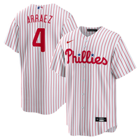 Philadelphia Phillies Luis Arraez Nike White Home Replica Jersey