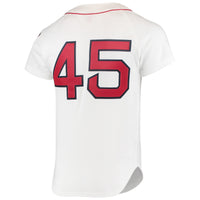 Boston Red Sox Pedro Martinez Mitchell & Ness White 1999 Cooperstown Collection Home Authentic Jersey