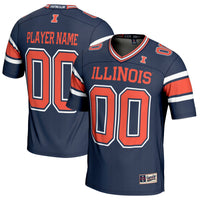 Illinois Fighting Illini GameDay Greats NIL Pick-A-Player Football Jersey - Navy