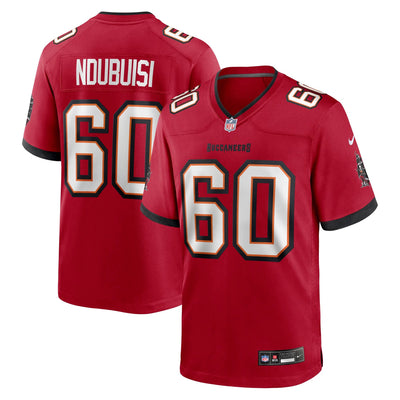 Tampa Bay Buccaneers Haggai Ndubuisi Nike Red Team Game Jersey