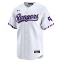 Texas Rangers Jacob deGrom Nike White Home Limited Jersey