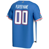 Kansas Jayhawks GameDay Greats NIL Pick-A-Player Lightweight Baseball Jersey - Royal