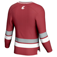 Washington State Cougars GameDay Greats Spirit Hockey Jersey - Crimson