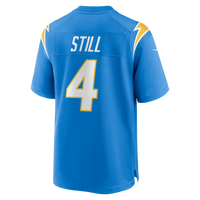 Los Angeles Chargers Tarheeb Still Nike Powder Blue Team Game Jersey