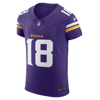 Minnesota Vikings Justin Jefferson Nike Purple Team Vapor F.U.S.E. Elite Jersey
