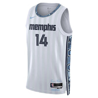 Memphis Grizzlies Nike 2025/26 City Edition Swingman Jersey - Gray - Zach Edey -