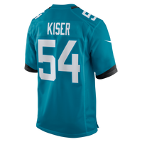 Jacksonville Jaguars Jack Kiser Nike Teal Team Game Jersey