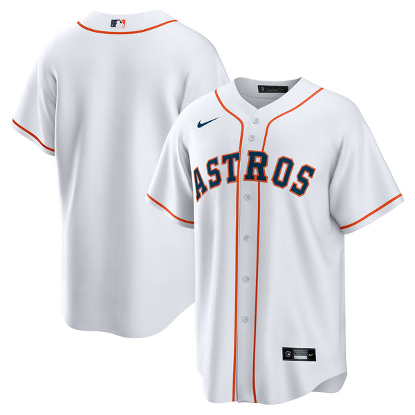 Houston Astros Nike White Home Big & Tall Replica Jersey