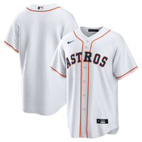Houston Astros Nike White Home Big & Tall Replica Jersey