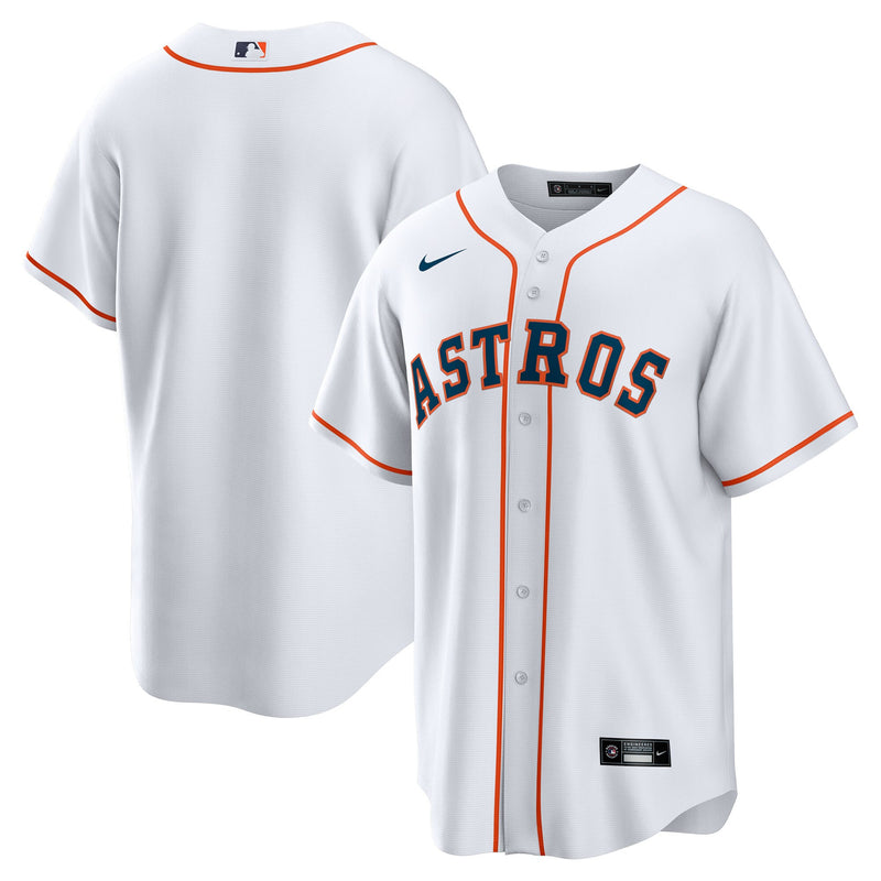 Houston Astros Nike White Home Big & Tall Replica Jersey
