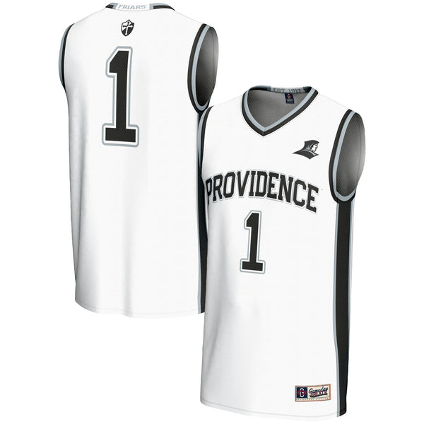 #1 Providence Friars GameDay Greats Lightweight Basketball Jersey - White
