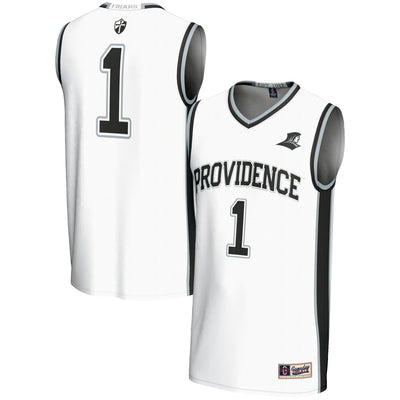 #1 Providence Friars GameDay Greats Lightweight Basketball Jersey - White