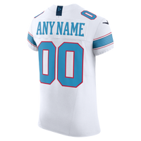 Tennessee Titans Nike White Vapor F.U.S.E. Elite Custom Jersey