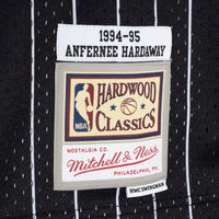 Orlando Magic Mitchell & Ness Anfernee Hardaway 1994 Split Swingman Jersey - Black/Blue