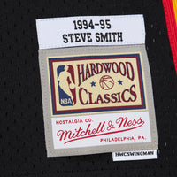 Atlanta Hawks Mitchell & Ness Steve Smith 1994 Dark Authentic Jersey - Black