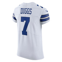 Dallas Cowboys Trevon Diggs Nike White Vapor Elite Jersey