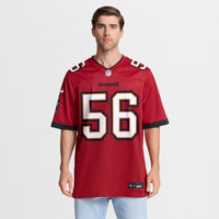 Tampa Bay Buccaneers Desmond Watson Nike Red Team Game Jersey