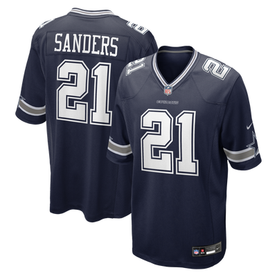 Dallas Cowboys Deion Sanders Nike Navy Team Retired Player Game Jersey