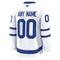 Toronto Maple Leafs Fanatics White Away Premium Custom Jersey