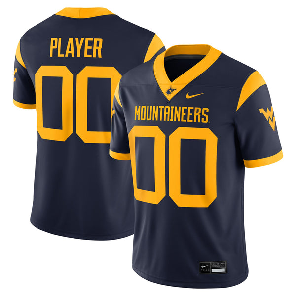 West Virginia Mountaineers Nike NIL Pick-A-Player Football Game Jersey - Navy