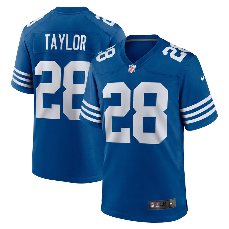 Indianapolis Colts Jonathan Taylor Nike Royal Game Player Jersey
