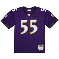 Baltimore Ravens Terrell Suggs Mitchell & Ness Purple 2003 Legacy Replica Jersey