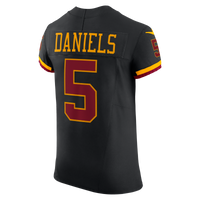 Washington Commanders Jayden Daniels Nike Black Alternate Vapor F.U.S.E. Elite Jersey