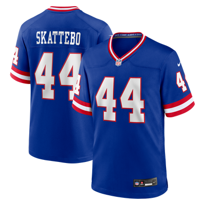 New York Giants Cam Skattebo Nike Royal Alternate 2 Legacy Game Jersey