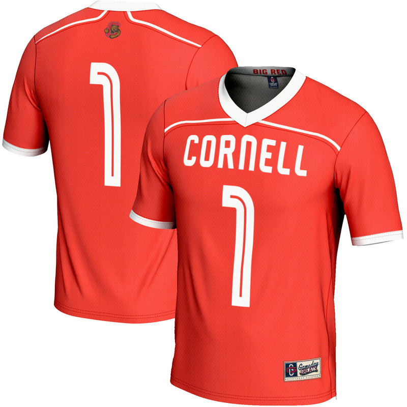 #1 Cornell Big Red GameDay Greats Lightweight Lacrosse Jersey - Red