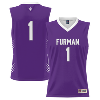 #1 Furman Paladins GameDay Greats Lightweight Basketball Jersey - Purple