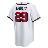 Atlanta Braves John Smoltz Nike White Home Retired Player Replica Jersey