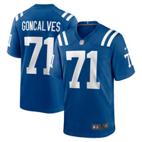 Indianapolis Colts Matt Goncalves Nike Royal Game Jersey