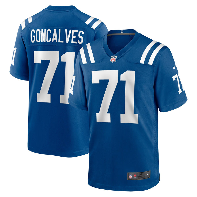 Indianapolis Colts Matt Goncalves Nike Royal Game Jersey