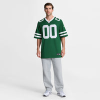 New York Jets Nike Legacy Green Custom Game Jersey