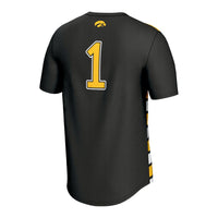 Iowa Hawkeyes GameDay Greats Lightweight Collegiate Soccer Fashion Jersey - Black