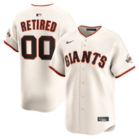 San Francisco Giants Nike Cream Home Limited Pick-A-Player Retired Roster Jersey