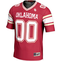Oklahoma Sooners GameDay Greats NIL Pick-A-Player Football Jersey - Crimson